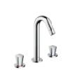 Hansgrohe 3-Loch Waschtischarmatur Logis chrom  71133000