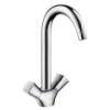Hansgrohe Zweigriff Spltischarmatur Logis chrom 71280000