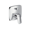 Hansgrohe Single lever bath mixer f concealed install.  Logis set chrome 71405000