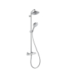 Hansgrohe Showerpipe Raindance Select EcoSmart chr.Kopfbrause Raindance Air 1jet 240mm 27116000