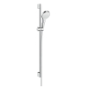 Hansgrohe Brausenset Croma Select S 1jet EcoSmart/U\'Crometta 900mm weiss/chrom 26575400