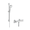 Hansgrohe Brausenkombi Croma Select S Vario/ Ecostat Comfort Unica Crometta 650mm 27013400
