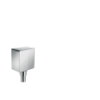 Hansgrohe Schlauchanschluss DN15 Fixfit Square Axor mit Rckflussverhinderer chrom 36732000