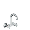 Hansgrohe Zweigriff Spltischarmatur Logis Classic chrom Highspout 71286000
