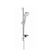 Hansgrohe Shower set Croma Select S Vario/ Unica 650mm white/chrome w soapdish 26566400