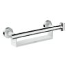 Hansgrohe Haltegriff Comfort weiss/chrom mit Brausenhalter und Ablage 26328400