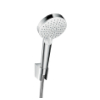 Hansgrohe Brausenset Crometta Vario EcoSmart 9 l/min/Porter ws./chr.Brauseschl.1250mm 26693400