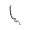 Hansgrohe Wannenab-u.Ueberlaufgarnit. Flexaplus Grundset m.flex.Ueberlaufschlauch 58140180