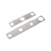 Hansgrohe Fixierplatte Axor Citterio fuer 4-Loch Wannenarmatur Wannenrand mit Platte chrom 39449000