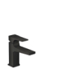 Hansgrohe Waschtischmischer 100 Metropol mattschwarz kurzer Ausl.Push-Open Abl. 32500670