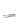 Hansgrohe Thermostat Unterputz RainSelect Fertigset 2 Verbraucher verchromt 15380000