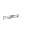 Hansgrohe Thermostat Unterputz RainSelect Fertigset 3 Verbraucher verchromt 15381000