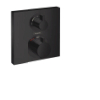 Hansgrohe Thermostat Unterputz Ecostat Square Fertigset 2 Verbraucher mattschwarz 15714670
