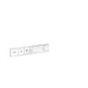 Hansgrohe Thermostat Unterputz RainSelect Fertigset 2 Verbraucher mattweiss 15380700