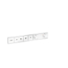 Hansgrohe Thermostat Unterputz RainSelect Fertigset 4 Verbraucher mattweiss 15382700