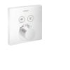 Hansgrohe Thermostat Unterputz ShowerSelect Fertigset 2 Verbraucher mattweiss 15763700