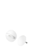 Hansgrohe Ab-u.berlaufgarnitur Flexaplus F-Set (Griff u.Stopfen) mattweiss 58185700