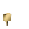 Hansgrohe Schlauchanschluss DN15 Fixfit Square mit Rckflussverhinderer PGO 26455990