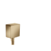 Hansgrohe Schlauchanschluss DN15 Fixfit Square mit Rckflussverhinderer BBR 26455140