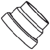 Hansgrohe Toleranzausgleich 2-Griff Armatur 97562000