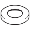 Hansgrohe Rosette Axor fuer 3-Loch Wannenarmatur Fliesenrand chrom 94116000