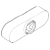 Hansgrohe Wannen- und Brausemischer Aufputz Axor Abdeckhaube gelb 13983480