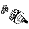Hansgrohe Diverter unit f Trio diverter valve  95509000