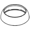 Hansgrohe Kappe fuer Metropol S Waschtischmischer chrom 97406000