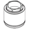Hansgrohe Spannschraube Talis E 2 AP chrom 97977000