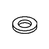 Hansgrohe Seal ring 15x8x2mm complete 97761000