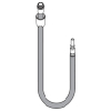 Hansgrohe Hose for kitchen mixer 1250m 95506000