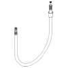Hansgrohe Shower hose Axor Starck X Allegra f Kitchen mixer 97475000