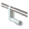 Hewi WC-Papierhalter Ser 805 nachrstbar reinwei 805.50.015 99 8055001599