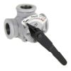 Resideo Honeywell 3Wege-Muffenmischer Centra-DR GG 20 grau PN 6 abgewinkelt DN 15 DR15MA  DR15MA