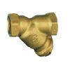 Resideo Honeywell Brass Y-strainer with threaded female connections, FY30 Brass A 1 1/2 inch FY30-1 1/2A FY30-1 1/2A