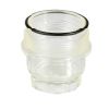 Resideo Honeywell Clear filter bowl with O-ring for sizes 11/2 inch and  2 inch SK06T-1 1/2