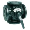 Resideo Honeywell 4Wege-Flanschmischer Centra-ZR GG 20 grau PN 6 DN 32 ZR32FA ZR32FA
