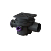 Kessel Kellerablauf DN 100 KE29111 Rost 200x200 schwarz 29111