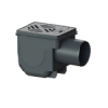 Kessel Kellerablauf DN 100 KE33101 Rost 150x190 schwarz 33101