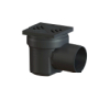 Kessel Kellerablauf KE36501 Farbe schwarz, aus PP, DN100 36501