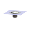 Kessel Duennbettaufsatz KE48618 Designrost Slot,120x120 48618