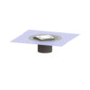 Kessel Duennbettaufsatz KE48626 Designrost Oval,120x120 48626