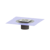 Kessel Duennbettaufsatz KE48907 Schlitzrost 138x138 48907