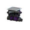 Kessel Rueckstauverschluss KE73150.10S SWA aus Kunststoff DN150 73150.10S
