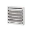 Maico Airstream-operated shutter, DN 200, with galvanised grille, only suited to outgoing air AS 20 0151.0330
