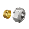 Oventrop Compression ring fitting Screw connection Ofix K  M24x1.5 15mm 2-fold for copper precision steel 1016813