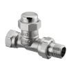 Oventrop HK-Verschraubung Combi LR  DN15  1/2 , PN10, Ms, Dg, vernickelt 1027664