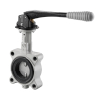 Oventrop Absperrklappe Mittelflansch mit Hebel, PN16, EPDM Dichtung, DN100 1048453