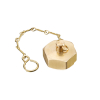 Oventrop Cap for DN25 (1 1/4   IG) with washer and chain 1066908