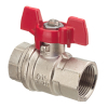 Oventrop Ball Valve Optibal T-handle DN10 G3/8 female thread PN16 brass 1076103